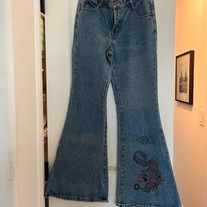 Vintage Y2K 90s rave 4 real denim